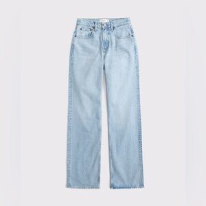 Abercrombie & Fitch Curve Love High Rise 90s Relaxed Jean